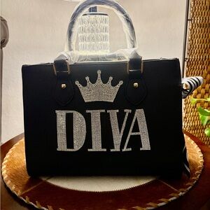 DIVA Black Handbag